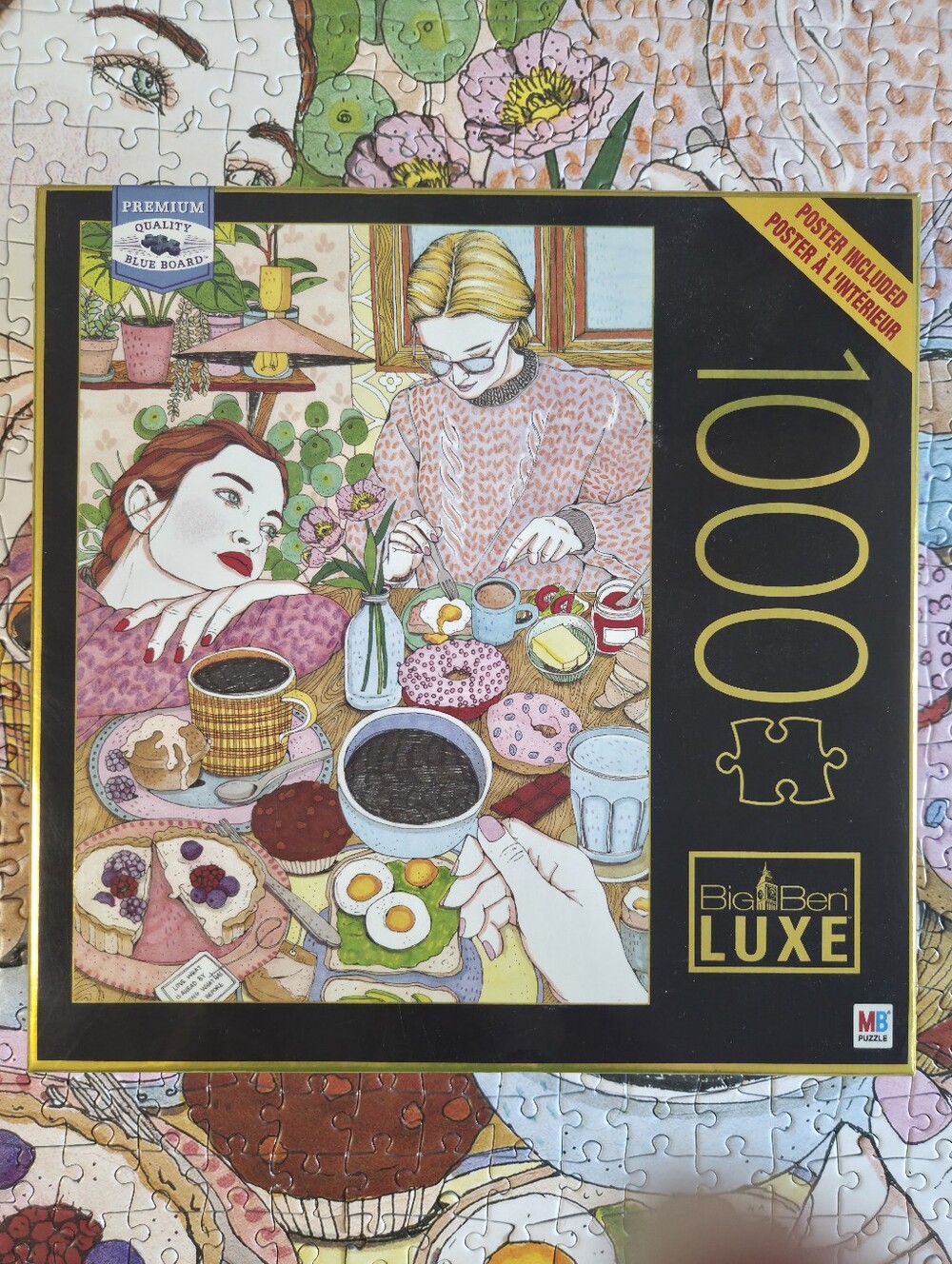 Big Ben Luxe - Dreaming Girl - 1000 Piece Jigsaw Puzzle, SpinMaster